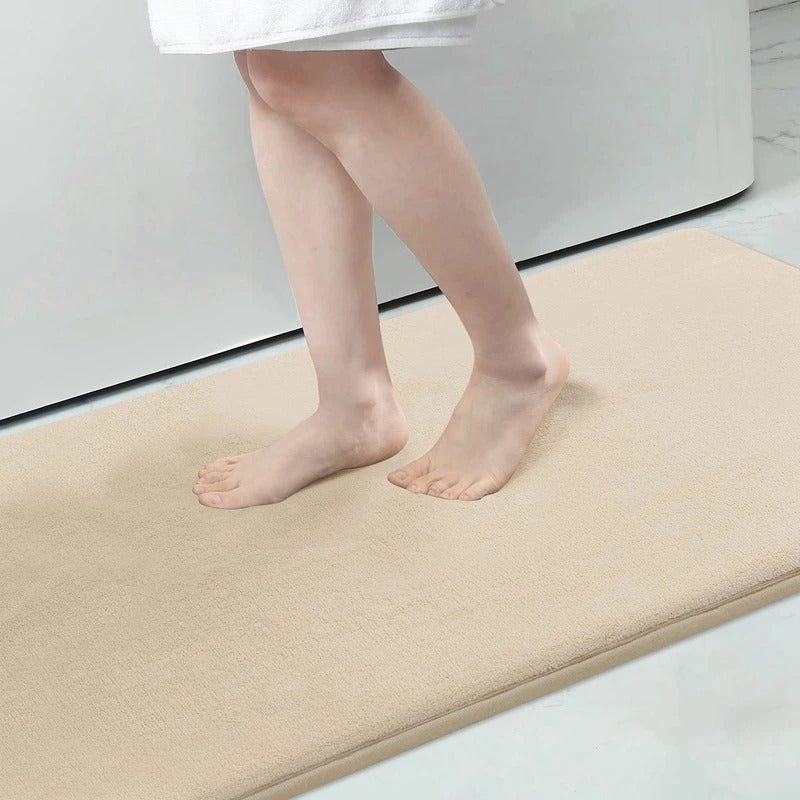 Luxury Quick Dry Bath Mat - Beige - Homereum