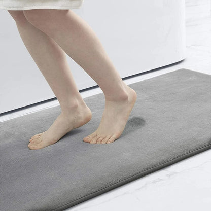 Luxury Quick Dry Bath Mat - Grey - Homereum