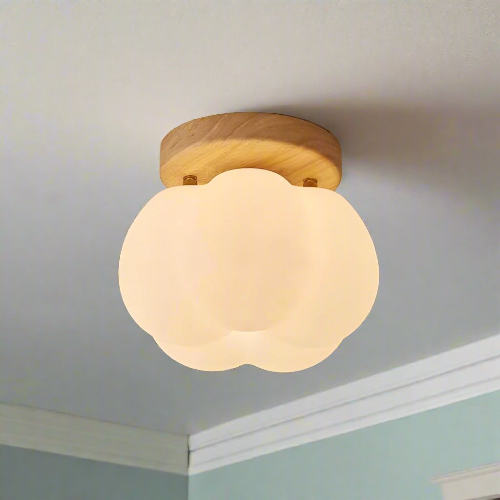 Pumpkin Flush LED Ceiling Light | Best Ceiling Lighting Fixtures | Homereum