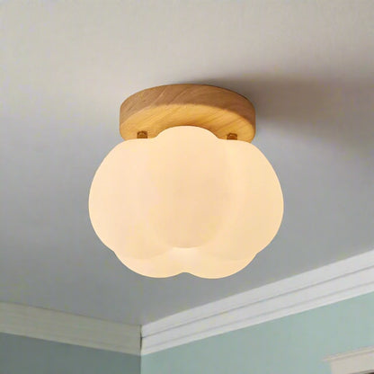 Pumpkin Flush LED Ceiling Light | Best Ceiling Lighting Fixtures | Homereum